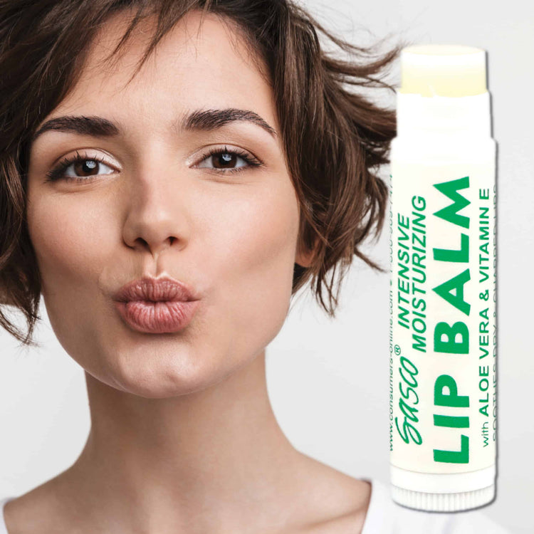 Sasco Lip Balm with Aloe and Jojoba