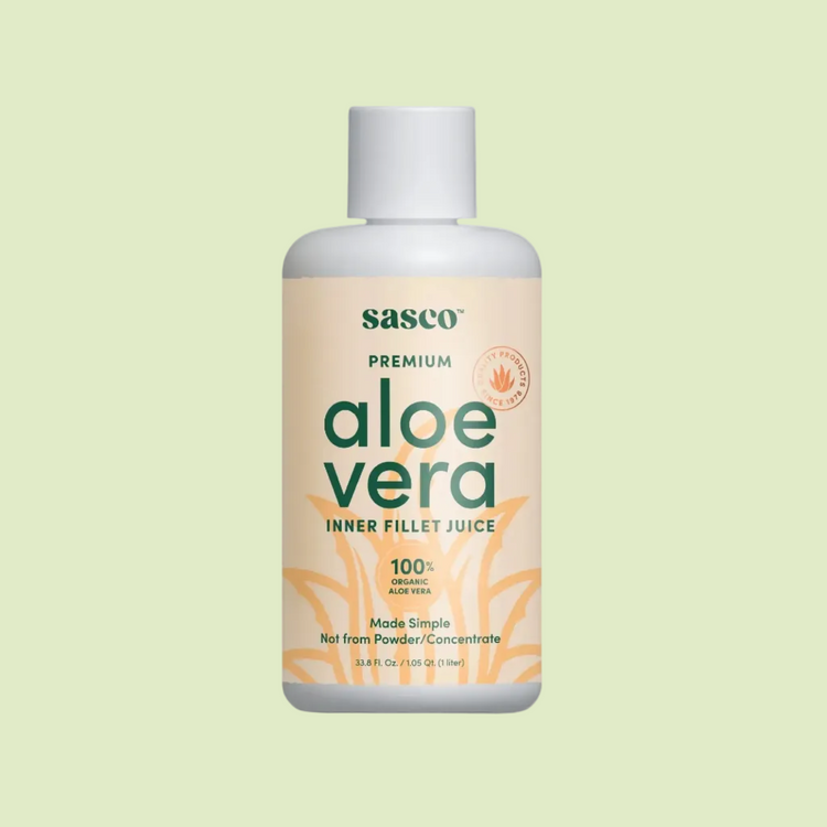 Organic Aloe Vera Juice - 100% Pure Inner Leaf Fillet